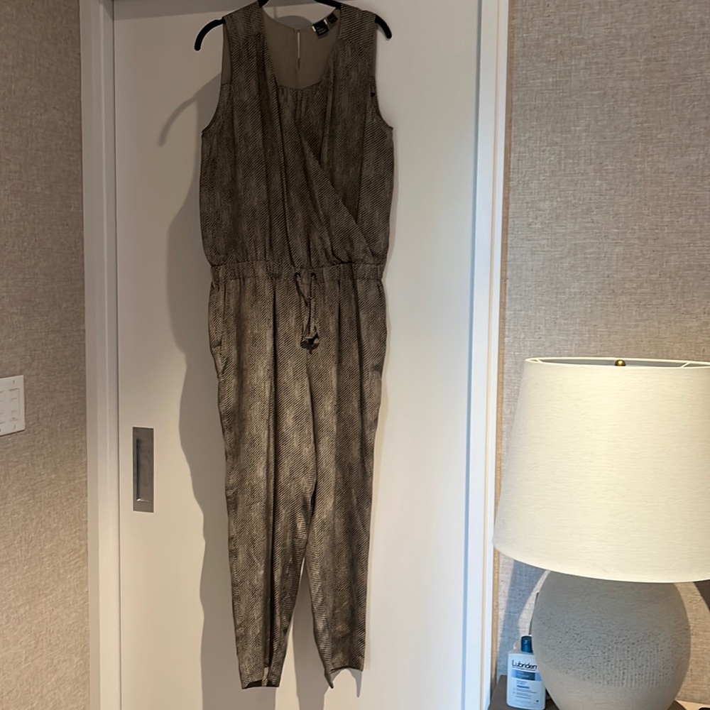 Silk pantsuit